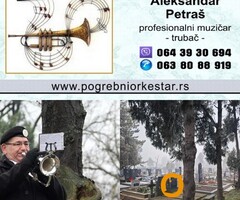 Solo truba,violina,hor ili orkestar za sahrane pogrebe