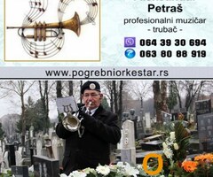 Solo truba,violina,hor ili orkestar za sahrane pogrebe