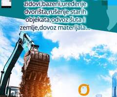 Iskop mini bagerom od 5 tona
