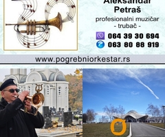 Solo truba, violina, harmonika, crkveni hor orkestar za sahrane pogrebe