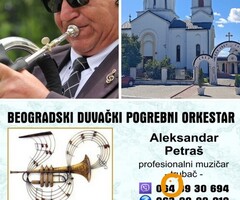 Solo truba,violina,hor ili orkestar za sahrane pogrebe