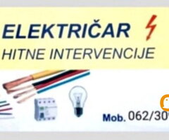 Vaš električar - sve vrste hitnih intervencija