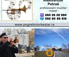 Solo truba,violina,hor ili orkestar za sahrane pogrebe