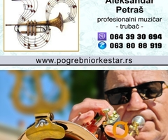 Solo truba,violina,hor ili orkestar za sahrane pogrebe