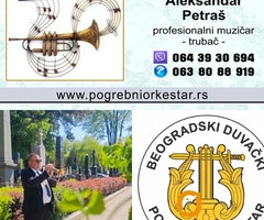 Solo truba,violina,hor ili orkestar za sahrane pogrebe