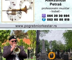 Solo truba,violina,hor ili orkestar za sahrane pogrebe