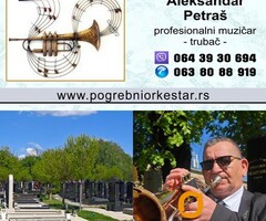 Solo truba,violina,hor ili orkestar za sahrane pogrebe