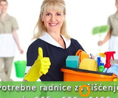 Potrebne radnice za čišćenje 60 -100.000