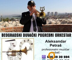 Solo truba,violina,hor ili orkestar za sahrane pogrebe